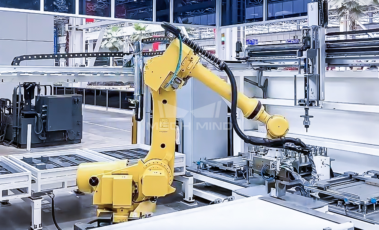 3D視覺引導大小閥塊抓取上料 | 某工程機械巨頭